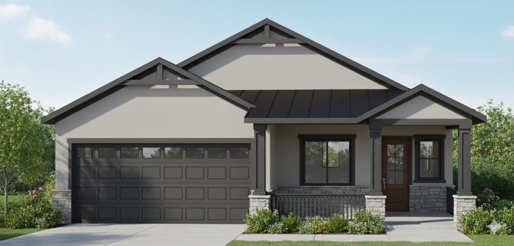 Nevada home elevation — craftsman exterior